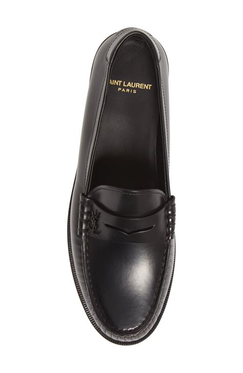 ysl loafers womens